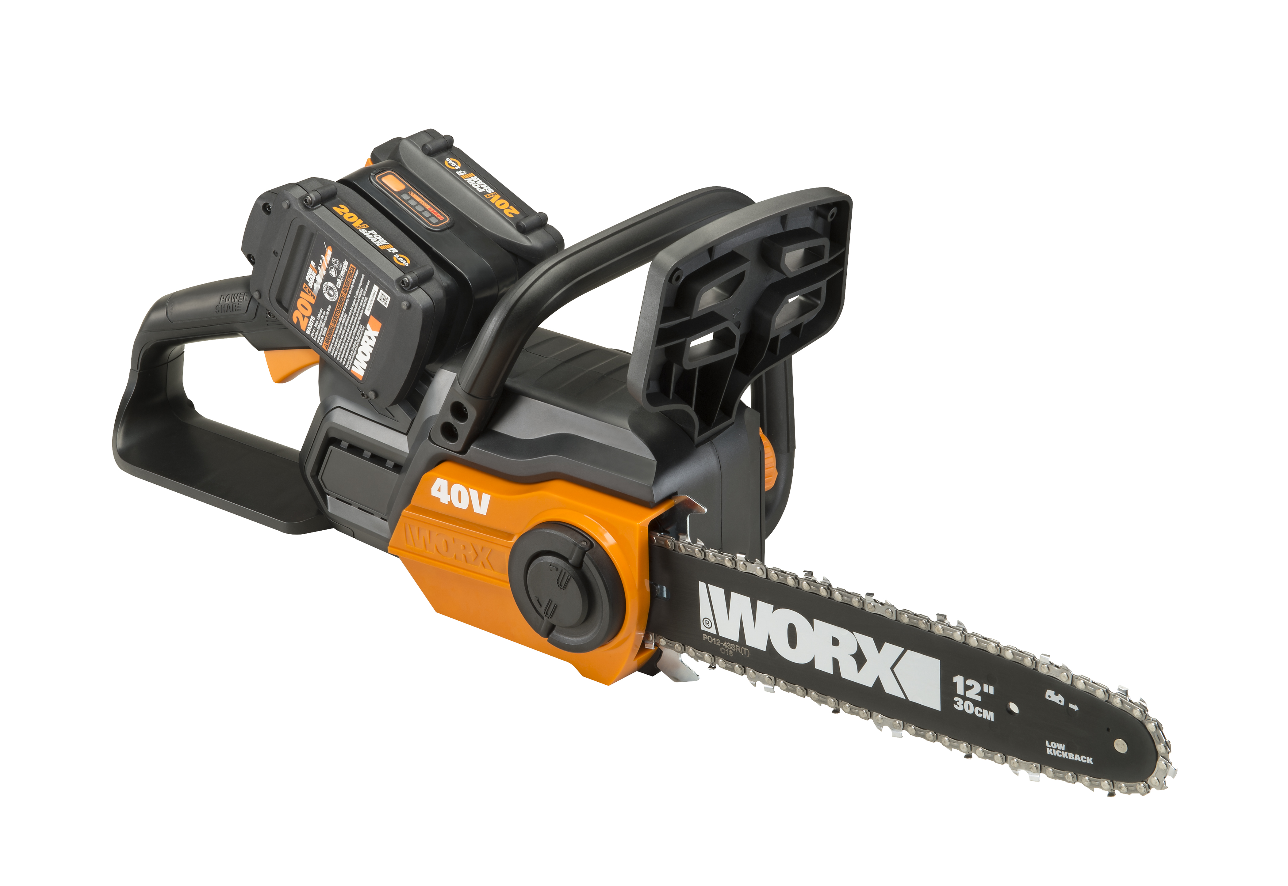 New WORX 40 Volt 12 Inch Chainsaw Delivers Power Performance and